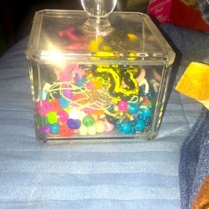 Box of random jewelry